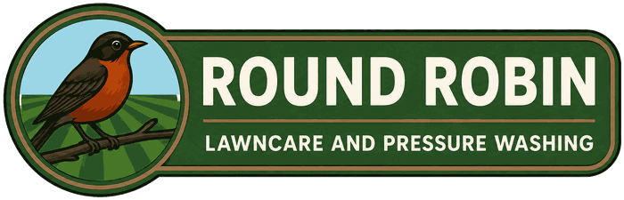 Round Robin Lawncare and Pressure Washing Logo